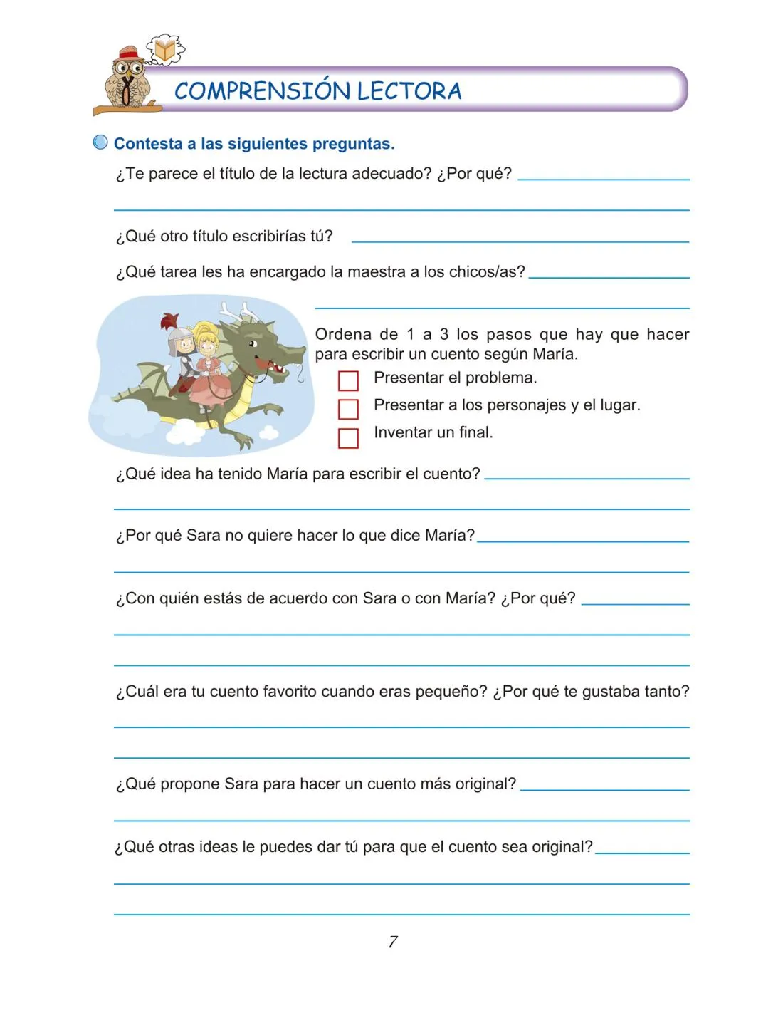 Lecturas comprensivas 18 - Imagen 3